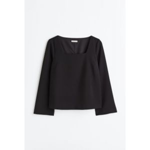 Bluza cu decolteu patrat