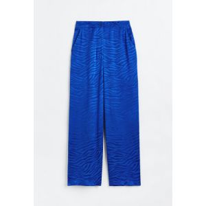 Pantaloni din tesatura jacard