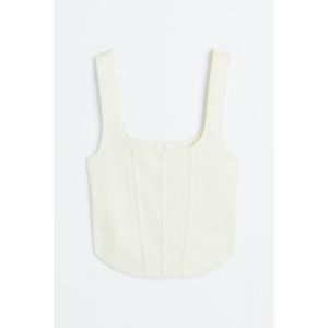 Top tip corset tricotat fin