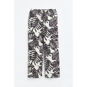 Pantaloni largi cu elastic