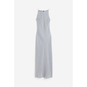 Rochie maxi cu aspect lucios