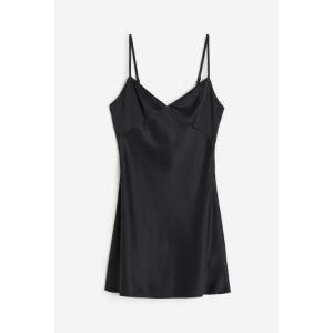 Rochie de satin cu bretele