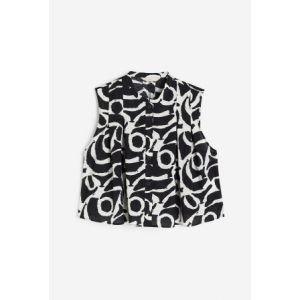 Bluza din poplin de bumbac