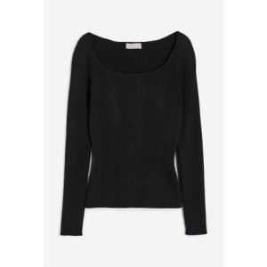 Bluza cambrata cu decolteu patrat