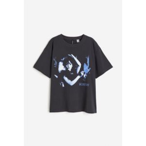 Tricou supradimensionat cu imprimeu