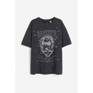 Tricou supradimensionat cu imprimeu