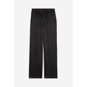 Pantaloni din twill cu snur