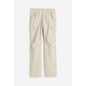 Pantaloni cargo cu talie joasa