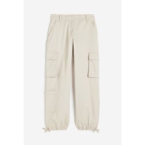 Pantaloni cargo din twill
