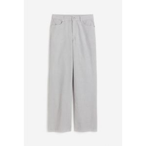 Pantaloni de catifea reiata