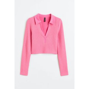 Bluza reiata cu guler