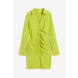 Rochie-camasa drapata