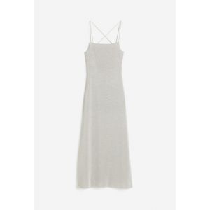 Rochie maxi tricotata fin stralucitoare