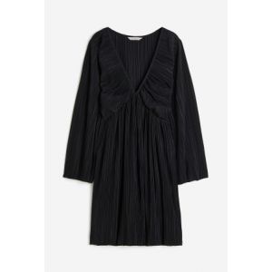Rochie plisata din jerseu