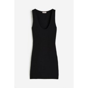 Rochie tricotata fara maneci