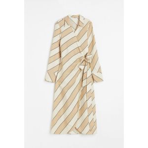 Rochie petrecuta din amestec de in