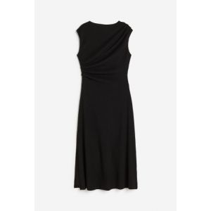 Rochie drapata din jerseu