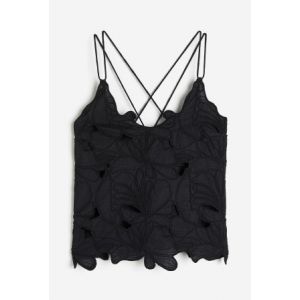 Top cu broderie