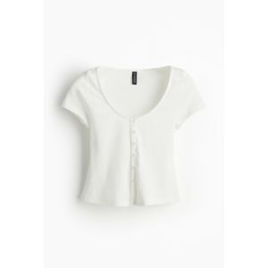 Bluza reiata cu nasturi in fata