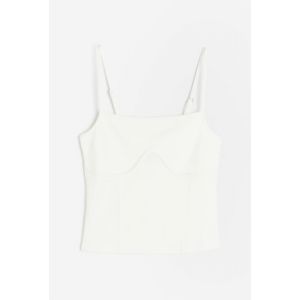 Top in stil corset cu bretele