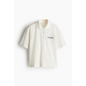 Tricou polo cu motiv text