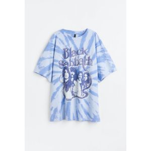 Tricou supradimensionat cu imprimeu