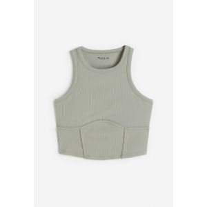 Top de sport cropped din DryMove™