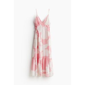 Rochie maxi cu snururi