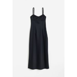 Rochie de satin cu bretele