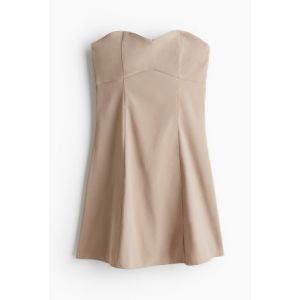 Rochie tip bustiera cu fusta evazata