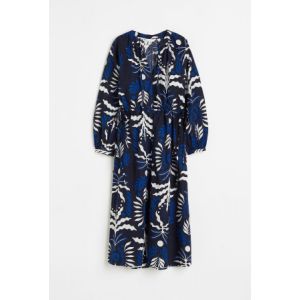 Rochie de bumbac cu snururi