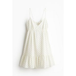 Open-back crepe dress