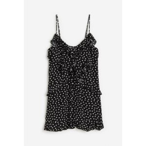 Rochie mini cu volane