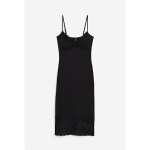 Rochie din plasa cu bordura de dantela