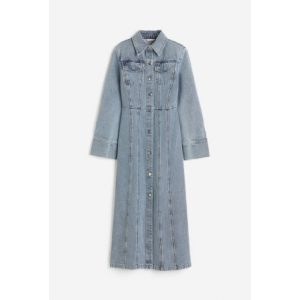 Rochie tip camasa din denim
