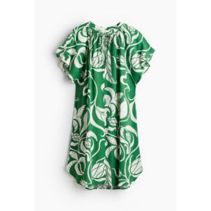 Tie-detail dress
