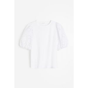 Bluza cu broderie englezeasca