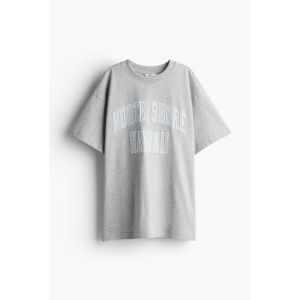 Tricou supradimensionat cu imprimeu
