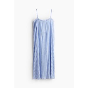 Rochie de bumbac cu volanase