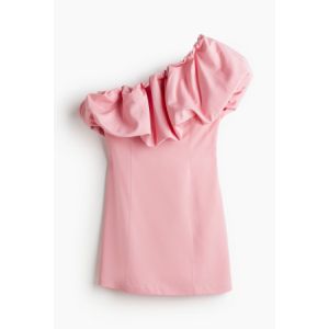 Rochie mini cu un umar gol