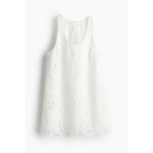Rochie mini cu broderie englezeasca