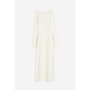 Rochie tricotata cu model pointelle