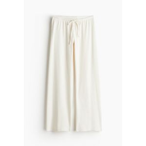 Pantaloni largi din jerseu