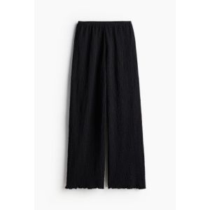 Pantaloni largi creponati