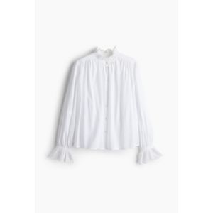 Bluza cu broderie englezeasca