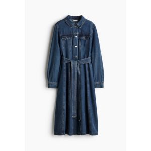 Rochie tip camasa din denim