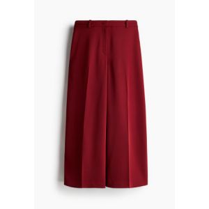 Pantaloni largi din twill