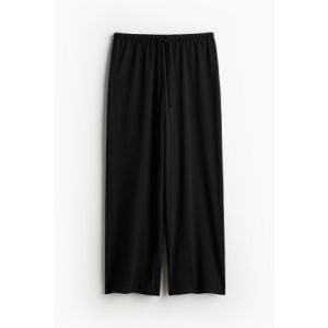 Pantaloni din jerseu cu snur