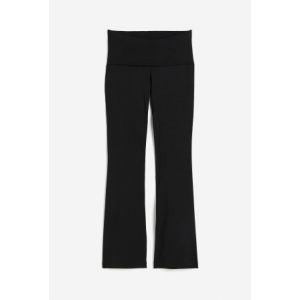 Pantaloni evazati din jerseu