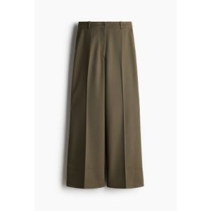 Pantaloni din twill evazati